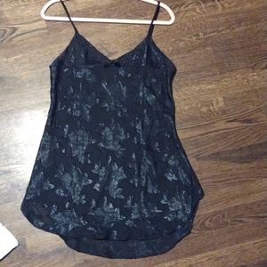 Lady Cameo Dallas black sheer slip dress